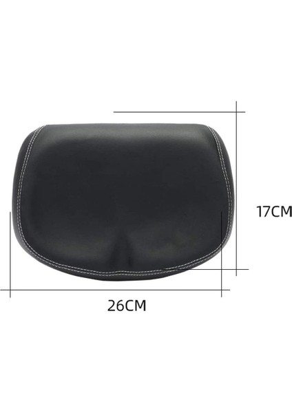 Yastıklı Bisiklet Koltuğu, Pu Geniş Burun Değiştirme Çift Kemerli Süspansiyonlu Rahat Basınçsız Bisiklet Koltuk Minderi (Mavi, 26 * 17CM) (Yurt Dışından) fırsatları