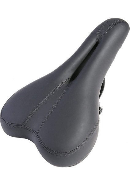 Erkekler ve Kadınlar Için Rahat Jel Yastıklı Mtb Bisiklet Selesi (Siyah, 27*16CM) (Yurt Dışından)