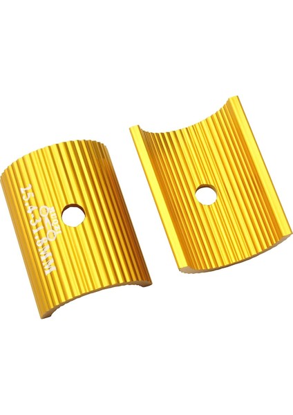 Bir Çift Gidon Pulları - 25,4 - 31,8 mm - Alüminyum Alaşım - Boyut Küçültücü - Evrensel Sıkıştırma Halkası (Altın) (Yurt Dışından) fiyatları