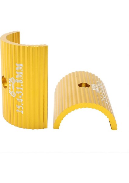 Bir Çift Gidon Pulları - 25,4 - 31,8 mm - Alüminyum Alaşım - Boyut Küçültücü - Evrensel Sıkıştırma Halkası (Altın) (Yurt Dışından) modelleri