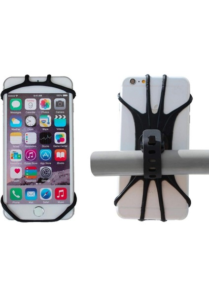 2 Pièces Bike Support Adulte Unisexe (Noir, 13.5*6.5*5.5cm)Ike Support Adulte Unisexe, Noir, Tu (Yurt Dışından)