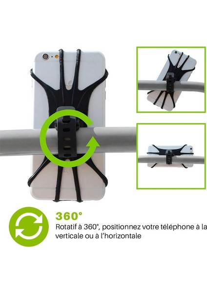 2 Pièces Bike Support Adulte Unisexe (Noir, 13.5*6.5*5.5cm)Ike Support Adulte Unisexe, Noir, Tu (Yurt Dışından) fırsatları