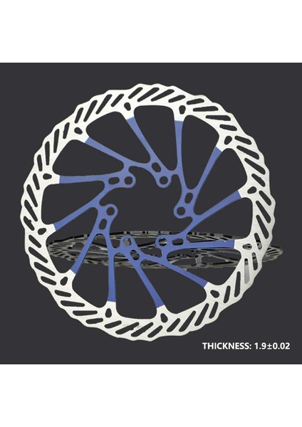 2 Adet Bisiklet Disk Fren 160MM Disk Rotor, Paslanmaz Çelik, 6 Cıvata Montaj Dağ Bisikleti Disk Frenler (Mavi) (Yurt Dışından) indirimleri