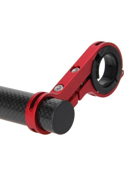 Hız Göstergesi Fener Tutucu Için Çift Dağ Bisikleti Gidon Uzatıcı (20 cm Çift Çerçeve Kırmızı Karbon Tüp) (Yurt Dışından) fırsatları