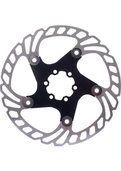 2 Adet Bisiklet Disk Fren Rotoru Mtb Yol Disk Fren Rotoru Paslanmaz Çelik Bisiklet Rotoru (Siyah, 160MM) (Yurt Dışından)