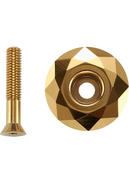 Cıvatalı Süper Hafif Mtb Kaskı Için Üst Kapak (Altın) (Yurt Dışından)