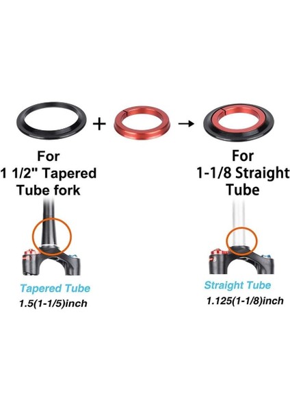 Bisiklet Kask Yatağı, Bisiklet Kask Çatalı Aksesuarı Bisiklet Kask Çatalı 42 - 52MM (Mavi) (Yurt Dışından) fiyatları