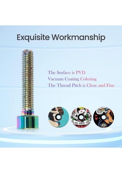 Bisiklet Kask Kapakları, Çinko Alaşımlı Alüminyum Ara Parça Kiti, Çatal Kapağı, 28,6 mm Çatallar ve Gövdeler Için, Mtb/bmx/yol Bisikleti Için (Maiden + M6*30MM Vida) (Yurt Dışından) fiyatları