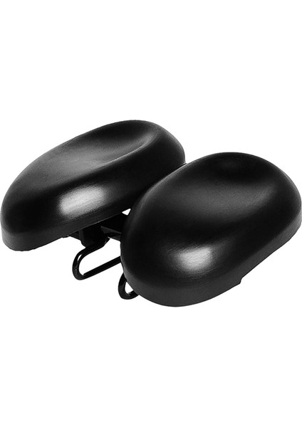 Ayarlanabilir Burunsuz Çift Yastıklı Bisiklet Selesi (Siyah, 175*100MM) (Yurt Dışından)