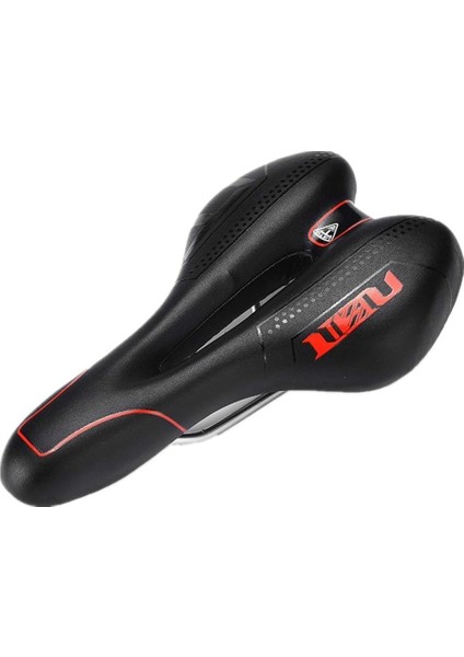 Kadın Konforlu Koltuk Dağ Bisikleti Koltuğu Bisiklet Koltuğu Dağ Bisikleti Aksesuarları Bisiklet Koltuğu Bisiklet Için Jel Koltuk Kılıfı (Kırmızı, 28 * 15.5cm) (Yurt Dışından)