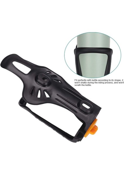 2 Ayarlanabilir Evrensel Hafif Bisiklet Su Şişesi Kafesi - Siyah (Yurt Dışından) fırsatları