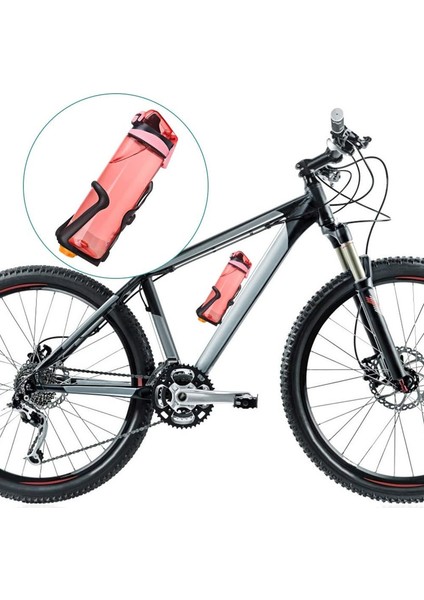 2 Ayarlanabilir Evrensel Hafif Bisiklet Su Şişesi Kafesi - Siyah (Yurt Dışından) indirimleri