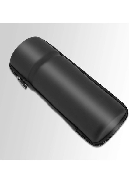 Bisiklet Gidon Su Şişesi Tutucu Çanta, Sert Bisiklet Alet Saklama Çantası (Büyük Siyah, 22.5*8.5cm) (Yurt Dışından)