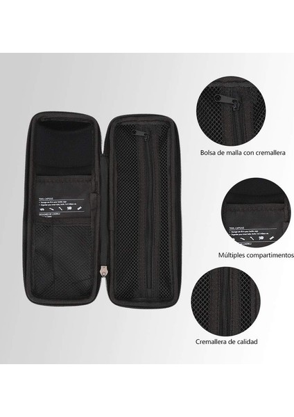 Bisiklet Gidon Su Şişesi Tutucu Çanta, Sert Bisiklet Alet Saklama Çantası (Büyük Siyah, 22.5*8.5cm) (Yurt Dışından) modelleri