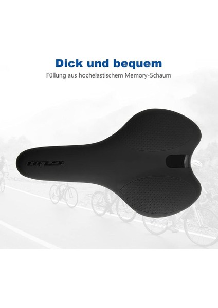 Son Derece Esnek Hafızalı Köpük Dolgulu Mtb Bisiklet Selesi (Siyah) (Yurt Dışından) modelleri