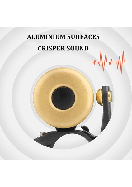 Bisiklet Zili Mtb Yol Bisikleti Kornası Forte Gidon 21 Ila 23 mm Için Vintage Zil Kornası (Siyah, 58 × 32 × 78 Mm) (Yurt Dışından) fiyatları