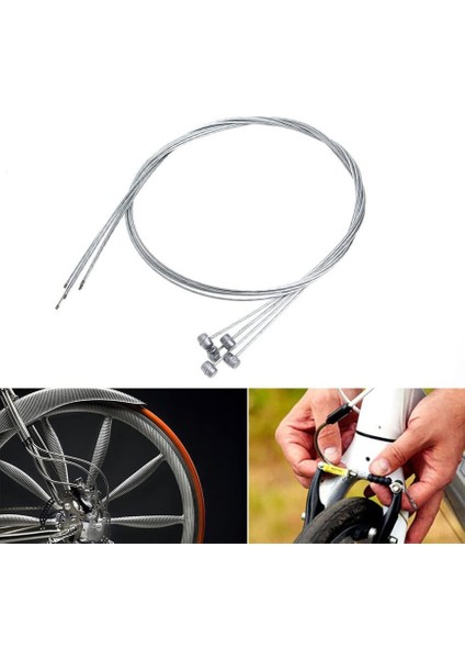 2 Parçalı 1.7m Bisiklet Fren Kablosu (Yurt Dışından) indirimleri
