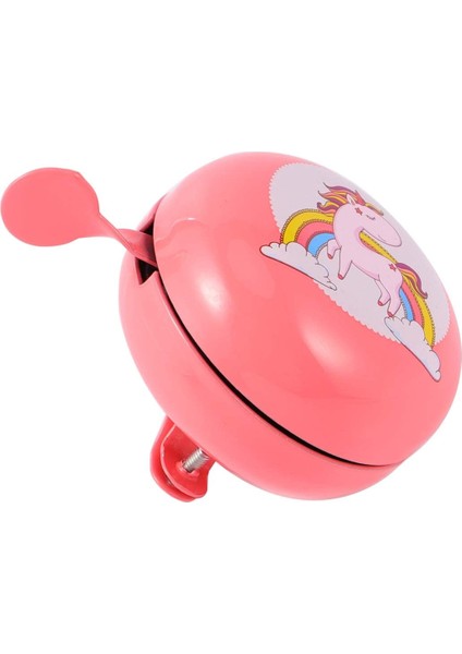 Unicorn Bisiklet Zili Bisiklet Gidon Zili Dağ Bisikleti Güvenlik Zili (Pembe Unicorn) (Yurt Dışından)