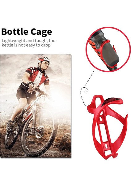 Hafif Bisiklet Su Şişesi Tutucusu (Kırmızı, 15*6 Cm) (Yurt Dışından) modelleri
