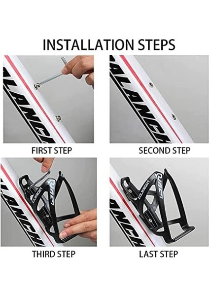Siyah Bisiklet Şişe Tutacağı Bisiklet Bardak Tutacağı 610ML Kafesli Hafif Bisiklet Şişe Tutacağı Bisiklet Izgarası (Yurt Dışından) fırsatları