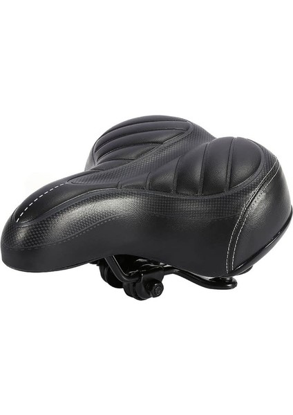 Ekstra Geniş, Konforlu, Yumuşak Yastıklı Üniversal Bisiklet Selesi (Siyah, 250*200*60MM) (Yurt Dışından)
