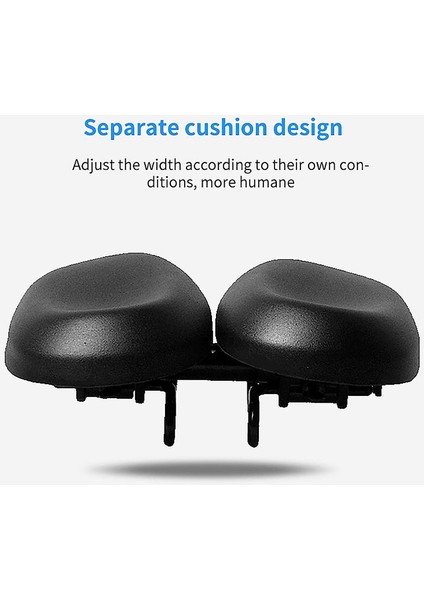 Ayarlanabilir Burunsuz Çift Yastıklı Bisiklet Selesi (Siyah, 175*100MM) (Yurt Dışından) fırsatları