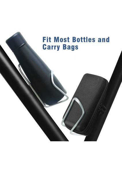 2 Adet Şişe Tutucu - Bisiklet Için Hafif Alüminyum Alaşım (Gümüş, 14,5*7,5cm, Anahtarlar Olmadan) (Yurt Dışından) modelleri