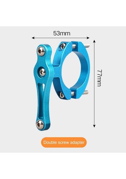 2 Parçalı Bisiklet Sele Uzatma Braketi Kiti Bisiklet Gidon Bardak Tutucu (Mavi) (Yurt Dışından) modelleri