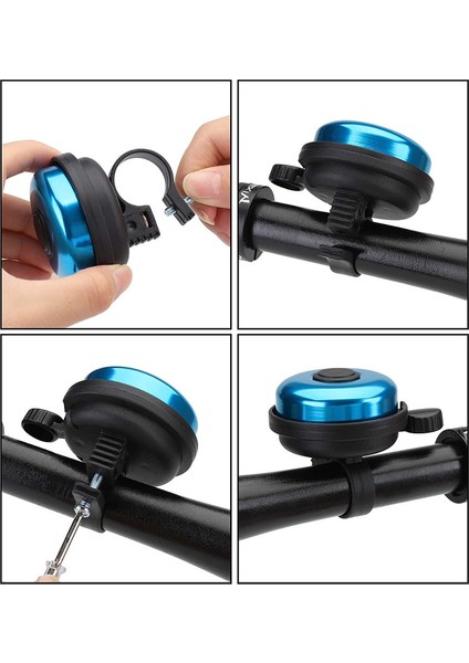 2 Adet Alüminyum Bisiklet Zili Bisiklet Zili (Mavi, Çap 52MM) (Yurt Dışından) fırsatları