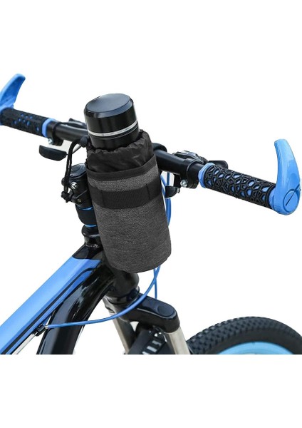 Bisiklet Gidonu Için Serin Çanta - Bisikletler Için - Vidasız - Gri (Yurt Dışından)