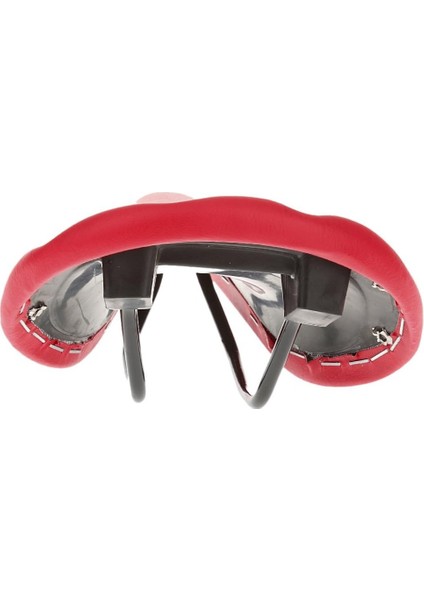 Dağ Bisikleti Sabit Hızlı Bisiklet Için Perçinli Sele (Kırmızı, 27*15CM) (Yurt Dışından) fırsatları