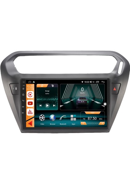 Peugeot 301 Android 10 Multimedya Carplay 2gb Ram + 32GB HDD Navigasyon Ekran indirimleri