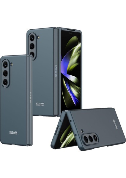 Samsung Galaxy Z Fold 5 Kılıf Sert Renkli Kıpta Kapak