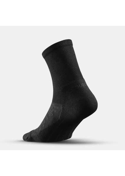 Quechua Uzun Konçlu Outdoor Çorap - Siyah - 2 Çift - Hike 100 modelleri