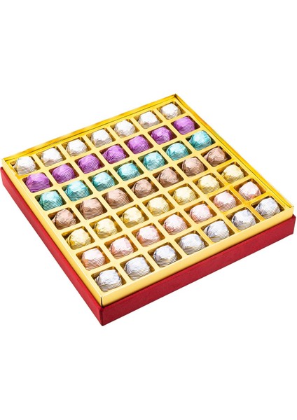 Aşurelik Figürlü Çerçeveli Kutu Luxury Çikolata 640 gr