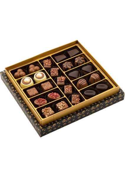 Spesiyal Hediye Çikolata Kutusu Siyah 450g
