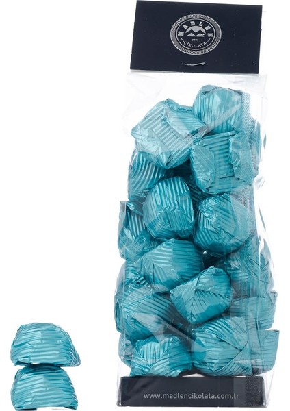 Mavi Yaldızlı Fındıklı Kristal Çikolata 500 gr