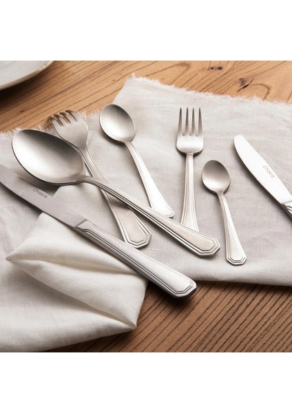 Oreon Saten Mat 6'lı Yemek Çatalı Gümüş fiyatları