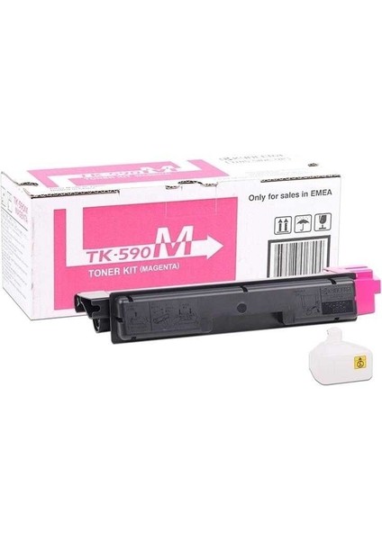 HPZR Kyocera Mita TK-590 Kırmızı Orjinal Toner