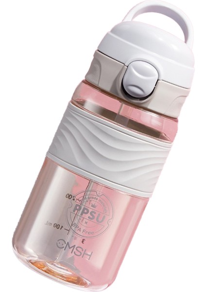 Kızlar Su Bardağı Su Isıtıcısı Spor Içme Şişesi Taşınabilir Saman Bardak (Yurt Dışından)