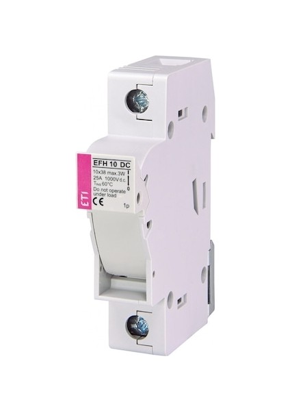 10X38 Kartuş Sigorta Yuvası Kutusu 1000 V Max 25 A Amper