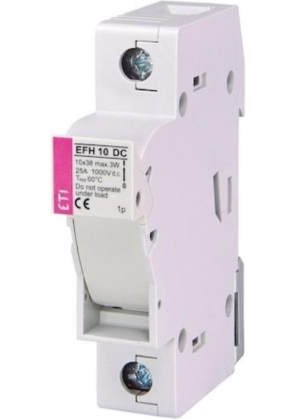 10X38 Kartuş Sigorta Yuvası Kutusu 1000 V Max 25 A Amper fiyatları