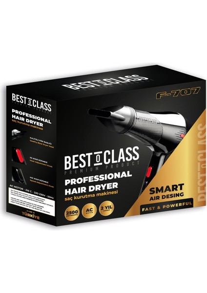 Premium Product F-707 Professionel Saç Kurutma Fön Makinası fiyatları