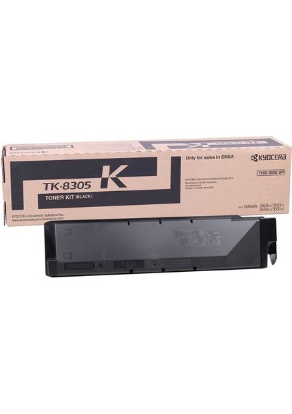 HPZR Kyocera Mita TK-8305 Siyah Orjinal Fotokopi Toner