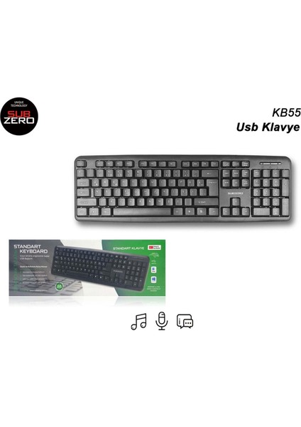 KB55 USB Q Klavye