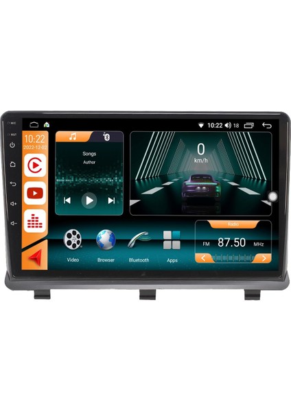 Opel Antara Android 10 Multimedya Carplay 2gb Ram + 32GB HDD Navigasyon Ekran