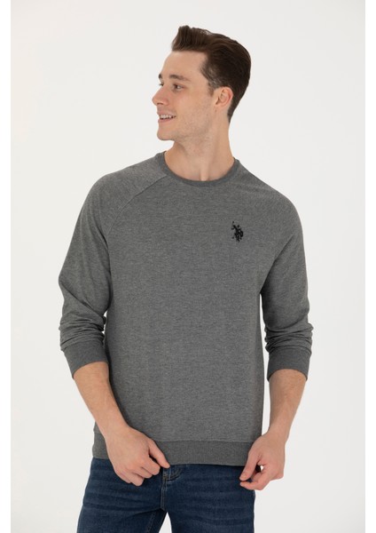 Erkek Antrasit Melanj Sweatshirt 50274090-VR081