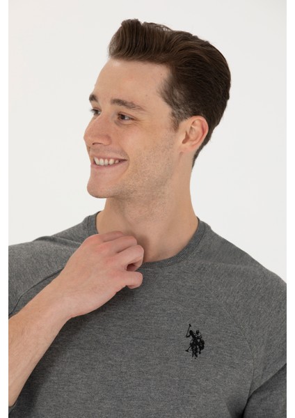Erkek Antrasit Melanj Sweatshirt 50274090-VR081 fiyatları