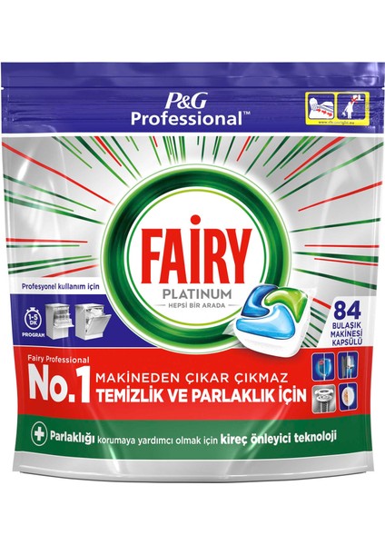 Prof Platinum Bulaşık Makinesi Kapsülü 84 Yıkama fiyatları