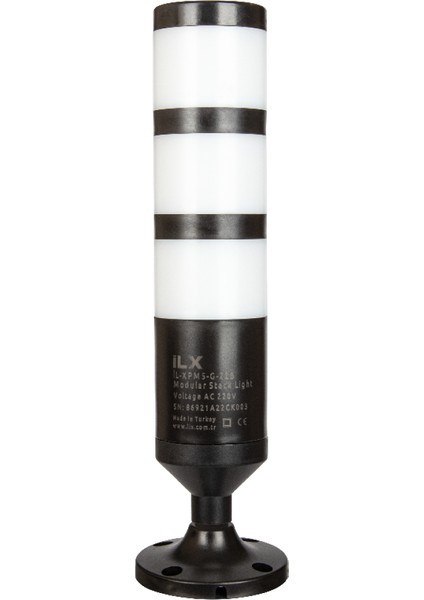 İL-XPM5B-KT-223 | Multi + Buzzer 50 Çap 3 Katlı 220 Vac
